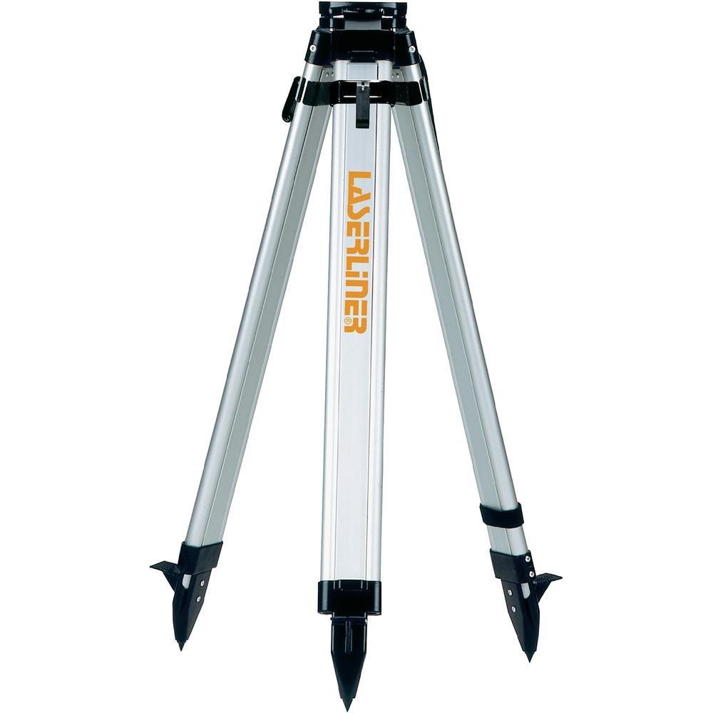 Laserliner 0007647220030 - Trípode ligero de aluminio (165 cm) color negro y plata