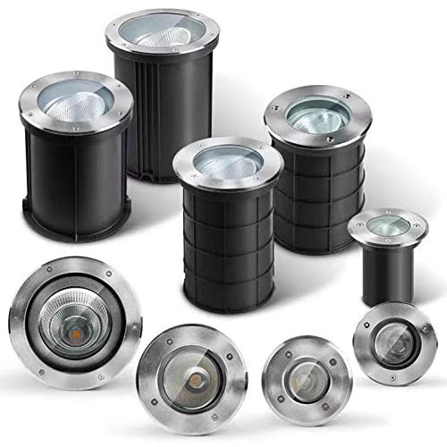 Spot encastrable sol LED 24V blanc froid étanche lampe à gazon terrasse