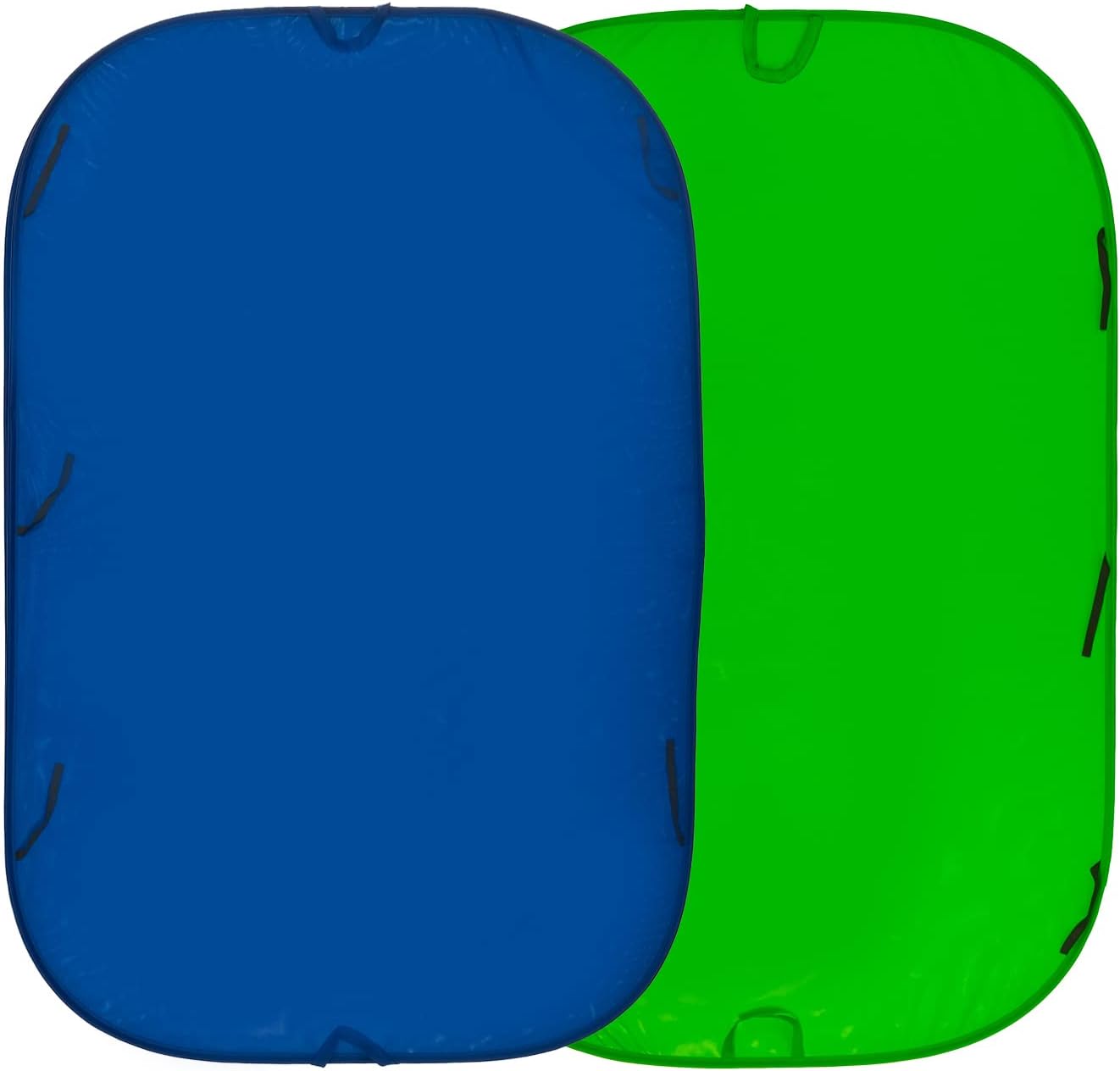 Manfrotto LL LC5987 1.8 x 2.1 m Collapsible Reversible Background - Chromakey Blue/Green
