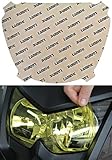 Lamin-x Custom Fit Yellow Headlight Covers for Yamaha FZ-07 (15-17)