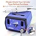 MAKARTT 30000RPM Electric Handpiece for Up200 Nail Drill Machine Professional E File 3 Pins White