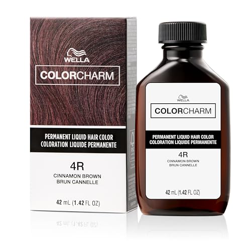 Image of WELLA Color Charm Permanent Liquid Hair Color for Gray Coverage, Brown