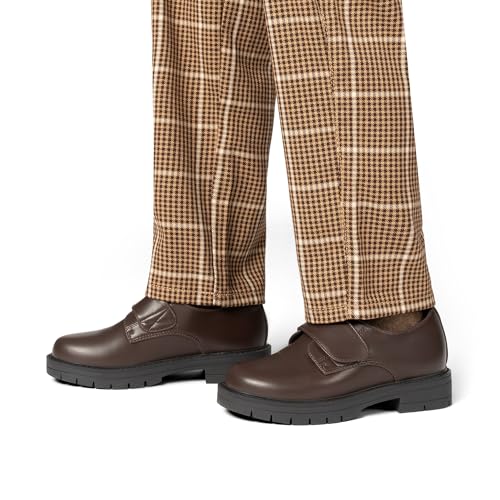 Image of DREAM PAIRS Boys' Uniform & School Shoes Dress Slip-On Loafers Casual Flat Shoes (Toddler /Little Kid /Big Kid)