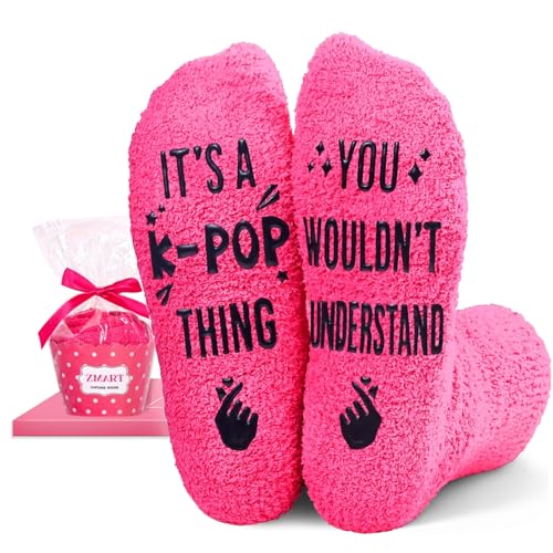 Zmart Kpop Gifts for Women - Music Lover Socks for K-pop Lovers Fans, Korean Merch