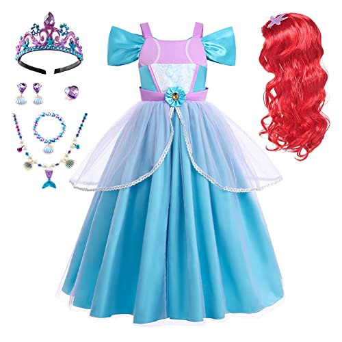 Top 10 Best Ariel Blue Dress Cosplay Reviews & Buying Guide Katynel