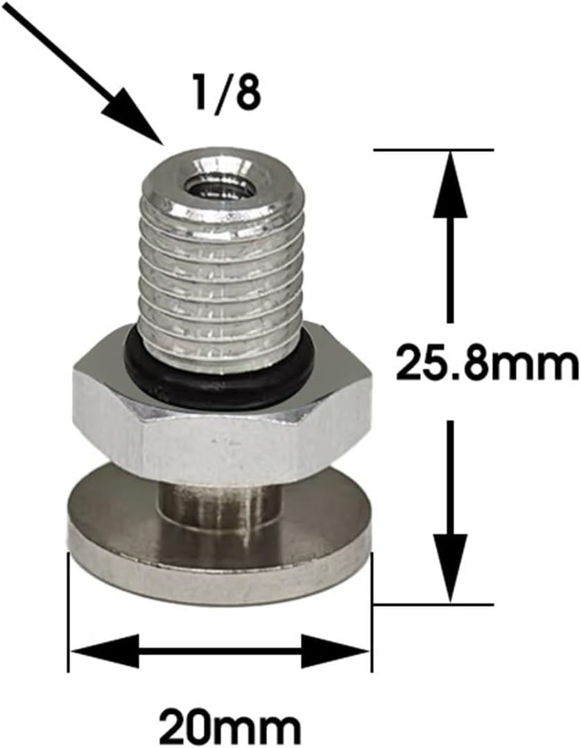 1Pcs Sucker Vacuum PF/PFG/PA Pad Suction Cups Plastic Nozzle(1-8 Fitting Set)