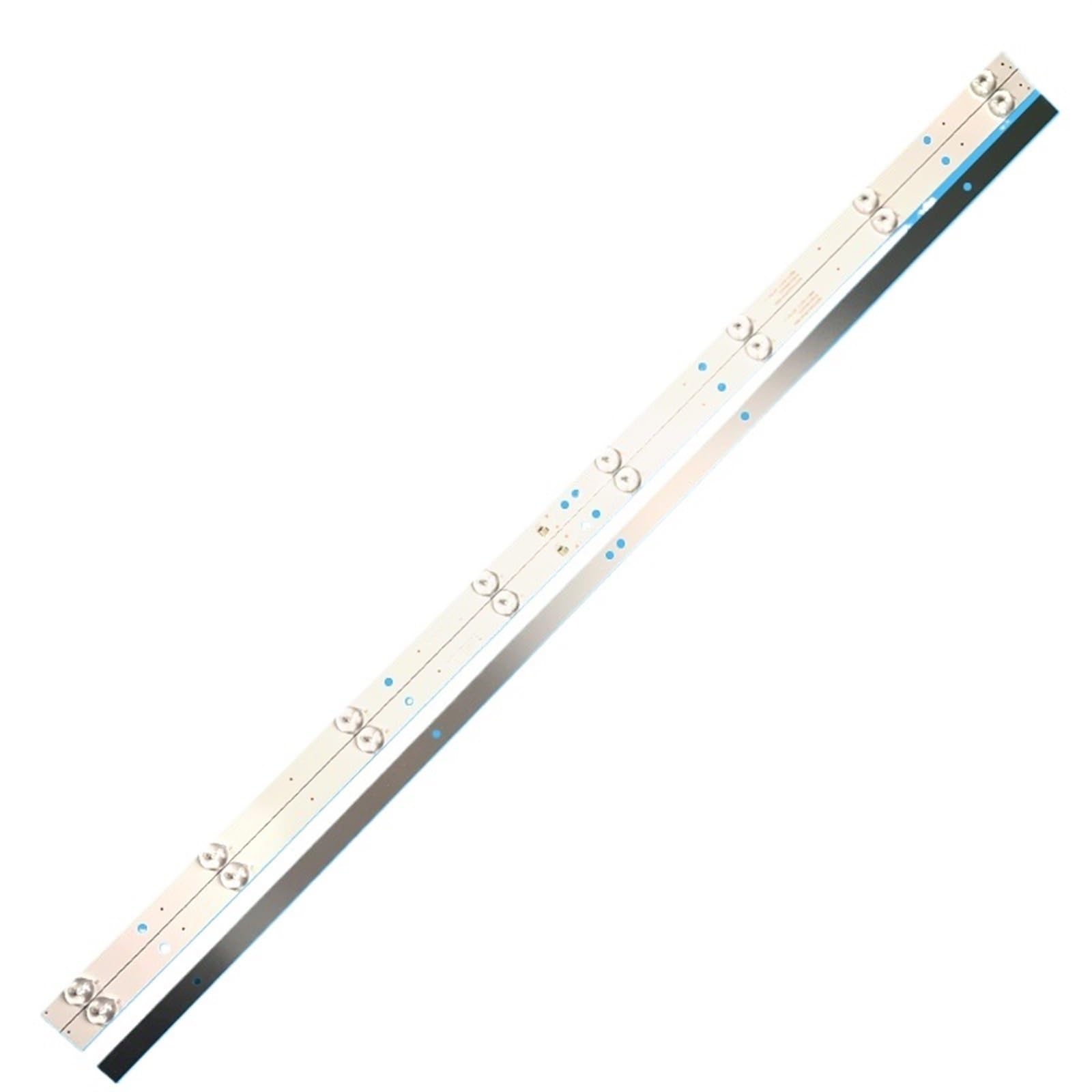 3V 820mm LED Backlight Strip 8 Lamp Compatible with Sanyo 43 TV K433030T030864J-REV1 1W 43CE1230 43BS3700