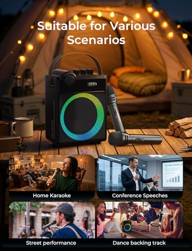 Portable Wireless PA Speaker System