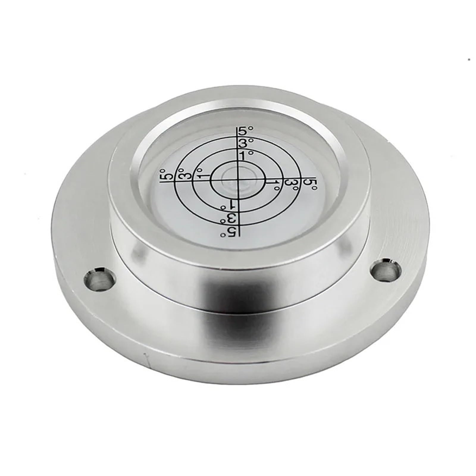 Universal Circular Bubble Level Bullseye Spirit Level Bubble Measuring Instruments Protractor Tool(WG)