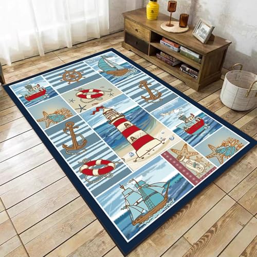 PLMHXC Beach Starfish Kids Rug