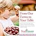 fruitHaven Bulk Montmorency Dried Tart Cherries, No Perservatives or Sulfites Added, Gluten Free, A Cherry Central Brand and Locally Grown (4 Pounds)