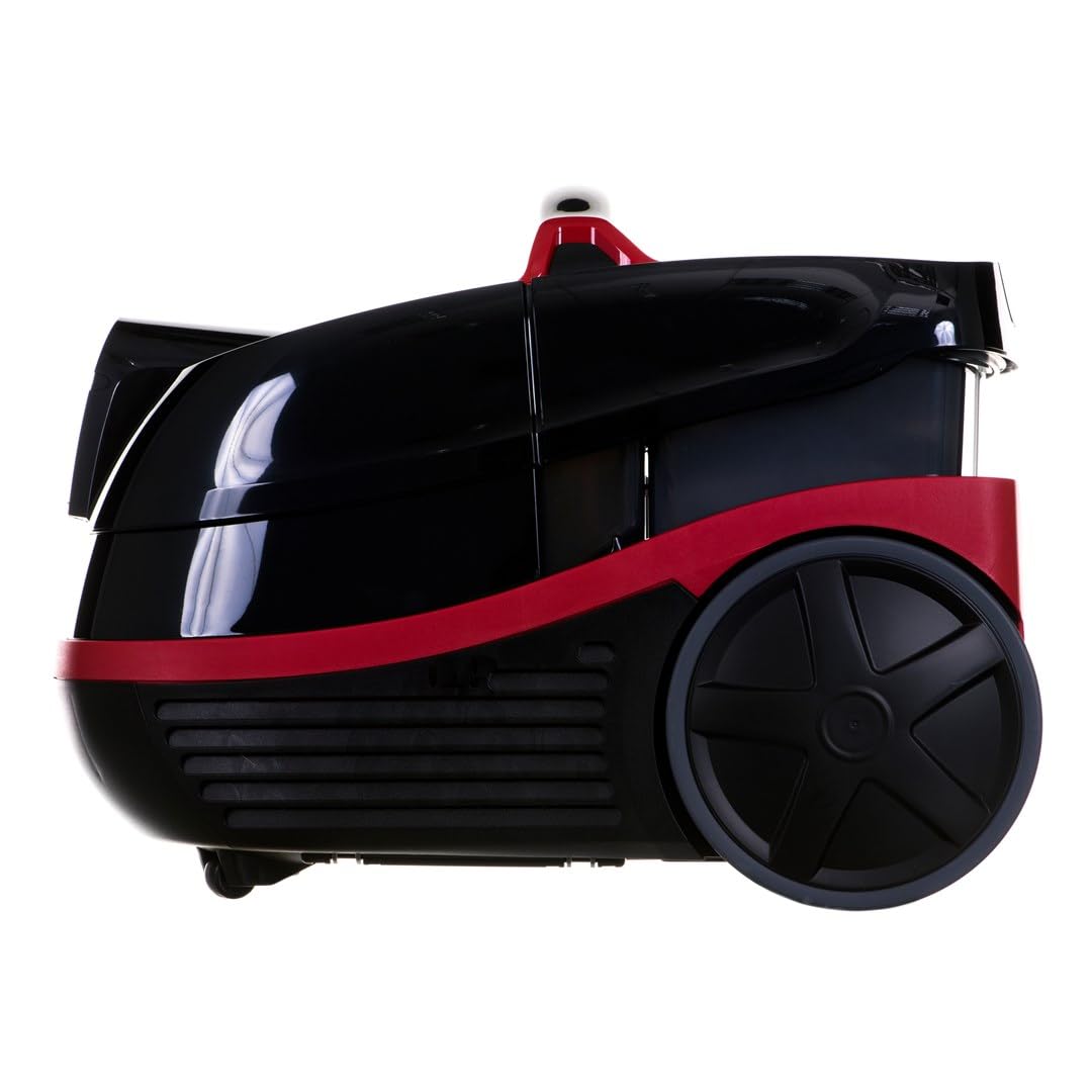 Bosch Serie 4 BWD421POW Aspirateur Aspirateur réservoir cylindrique Sec&Humide 2100 W Combiné, Noir, Rouge