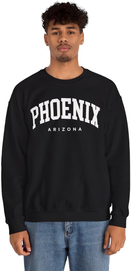 Phoenix Arizona Adult Unisex Crewneck Sweatshirt