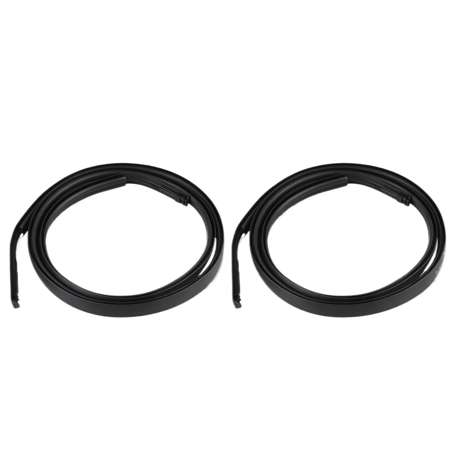 Sealing Strips Compatible with Toyota for Yaris Hatchback 2007 2008 2009 2010 2011 Roof Drip Molding Strips Weatherstrip 75551-52130