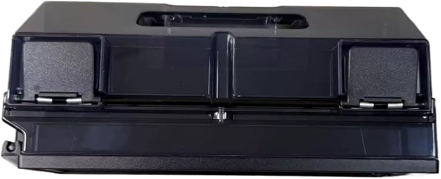 Original Dust Box With Base, Compatible For Ecovacs Deebot Ozmo N8 / N8+ / N8 PRO / N8 PRO+/ Ozmo N8 / N10 / N10+ / N10 PLUS, Robot Vacuum Cleaner Accessories parts(Black)