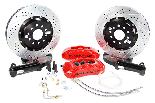 Baer Brakes 4301359r-bkcz Brake System 14 Front Pro Red 85-87 Gm Y Body 1 Pack