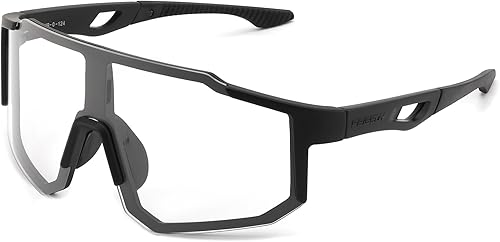 Miniatura 17 de FEISEDY Gafas de sol deportivas para hombres, mujeres y adolescentes - Béisbol, ciclismo, ciclismo UV400 protección B2388