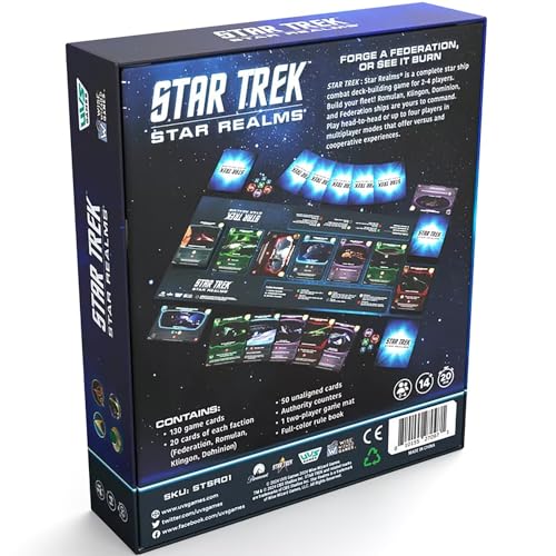 Star Realms Core Set Juego de Mesa Star Trek UVS Games miniatura 2