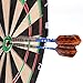CUESOUL 95% Tungsten 26 Grams Tungsten Steel Tip Darts Set -26 Grams Tungsten Barrel