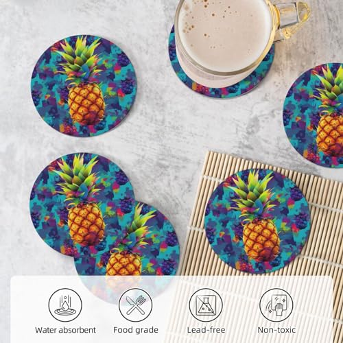 Dessous de verre en céramique colorés, une idée cadeau idéale pour la crémaillère - 6