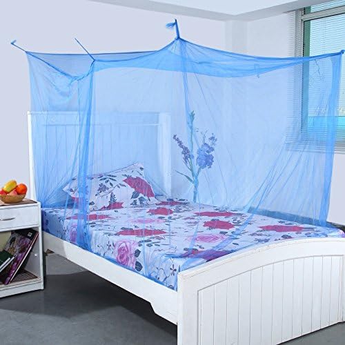 Mahdiya HDPE Mosquito Nets: Effortless Protection for Single and Double Beds, Featuring Easy Installation, Superior Airflow, and Convenient Foldable (Blue, 3x6.5) (B0CSDFGDC2) Amazon Price History, Amazon Price Tracker