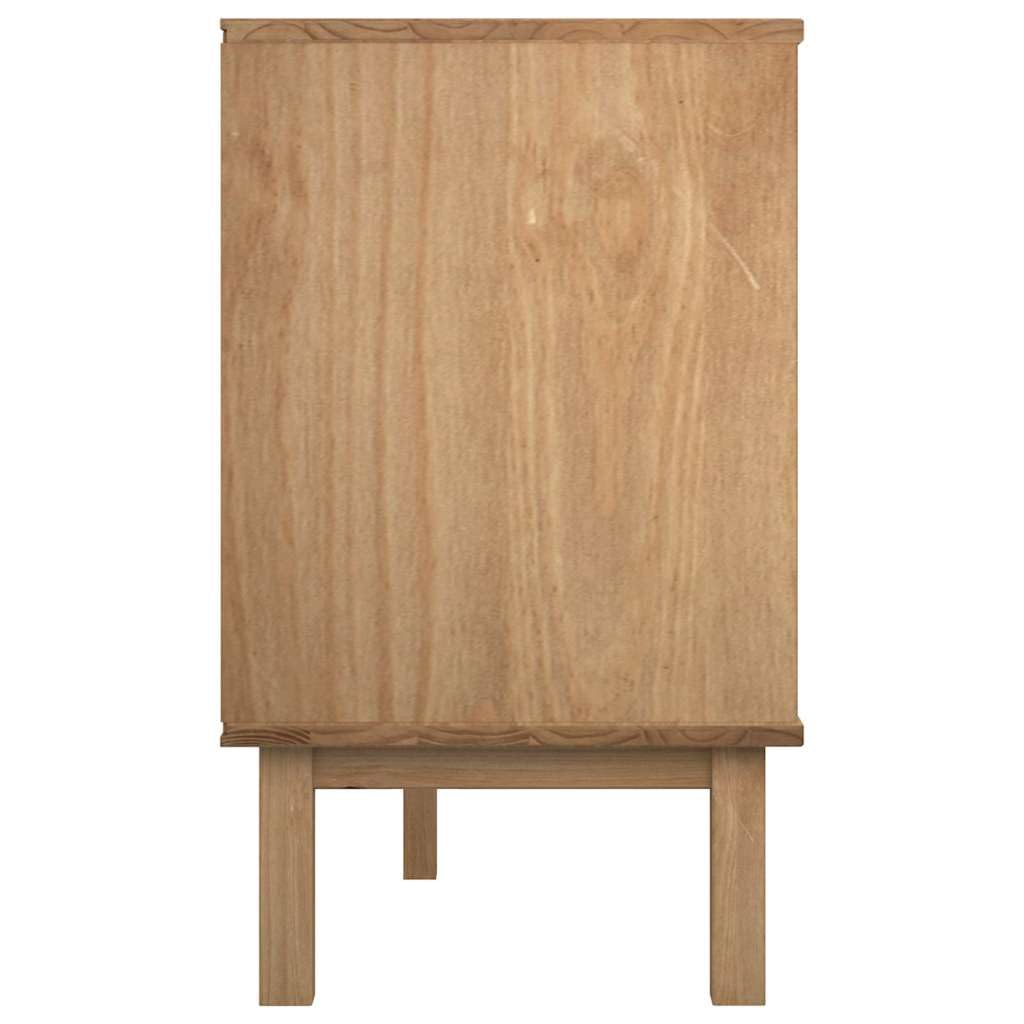 vidaXL Szafka z szufladami OTTA, 111x43x73,5 cm, lite drewno sosnowe, szafeczka, komoda, drewniana szafka, szafeczki, komody, drewniane szafki
