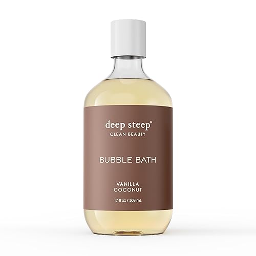 Deep Steep Bubble Bath Vanilla Coco 17 onzas Deep Steep Bubble Bath Vanilla Coco 17 onzas