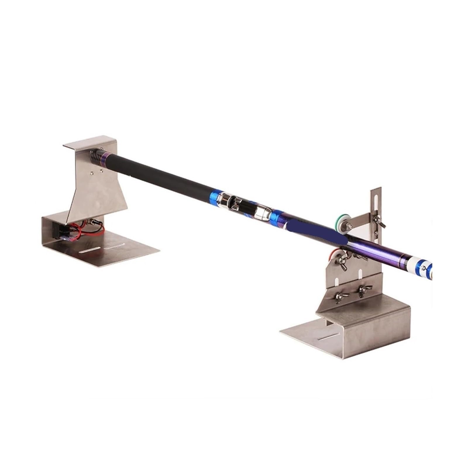 Cable Reel， Adhesive Machine, Electric Rotating Fishing Rod Manufacturing Winding, Correction Repair Tool Adjustable Garden Hose(Package 2)