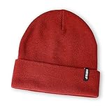 Einheitsgröße --- Klassische Einheitsgröße. Unsere One Size Mütze passt sich perfekt an jede Kopfform an ohne zu drücken oder zu verrutschen. Formstabil und farbecht auch nach sehr, sehr vielen Wäschen.