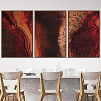 3 Piece Framed Canvas Wall Art 3D Contemporary Canvas Prints Home Artwork Decoration for Living Room,Bedroom - 16