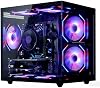 suevery PC Gamer de Escritorio Ryzen 5, 16GB DDR4 512G SSD, RX 560 4G | 6 Núcleos hasta 4.1GHz | Torre Preconstruida RGB | WiFi 6 Gamer para Estudiante Hogar Oficina - Negro 2