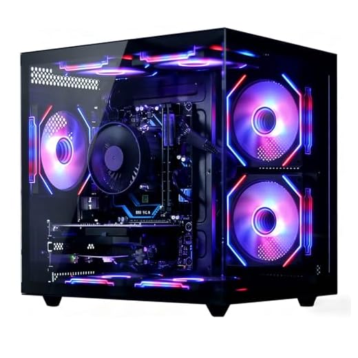 suevery Prebuilt Gaming PC Desktop, Ryzen 5 6-Core 3.6GHz Up to 4.1GHz | 16GB DDR4 RAM | 512G SSD | RX 560 4G Graphics Card | Wi-Fi 6, Gamer Computer Tower for Home Office, Black