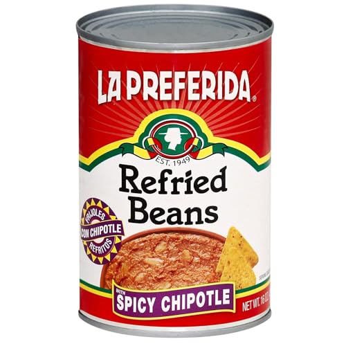 Image of La Preferida Refried Beans (Authentic Black, Authentic Pinto, Spicy Chipoltle, & Chorizo) (3ea / 16oz) Variety Pack