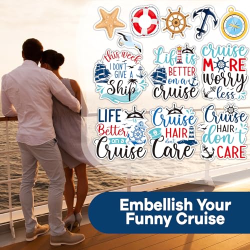 12pcs decoraciones magnéticas grandes para puerta crucero miniatura 6