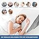 Verstellbares Keilkissen, Hochdichteschaum Lesekissen mit Nackenrolle für Bett und Sofa, Ergonomischer Bettkeil für Reflux Schlafapnoe, Beinkissen, Rückenkissen zum Lesen, Spielen oder Fernsehen