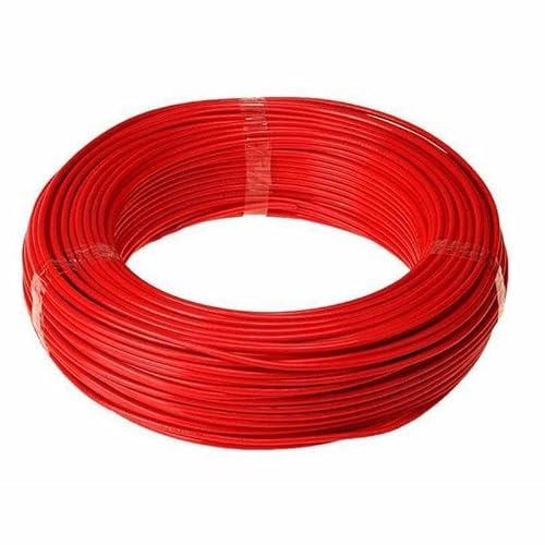 Fio Cabo Flexível 1,5Mm Vermelho - 100 Metros