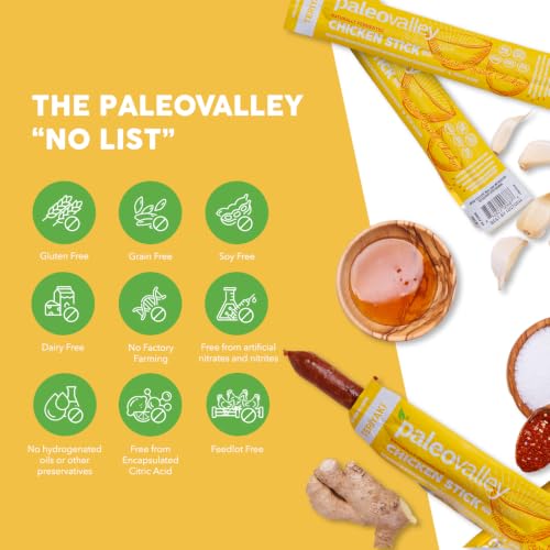 Paleovalley Chicken Sticks, Pasture Raised, Gluten Free, Teriyaki Jerky - image 6
