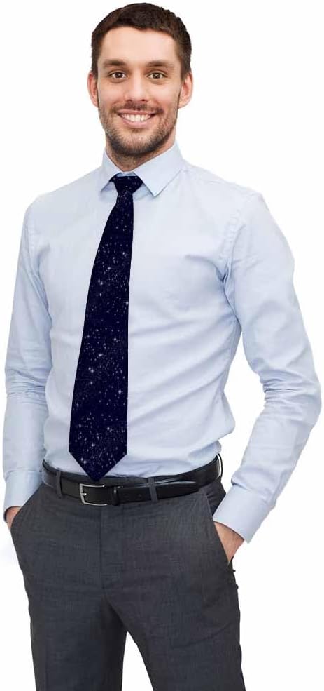 Funny Men's Tie Halloween Men's Neckties for Mens Wedding Party Work Casual Holiday