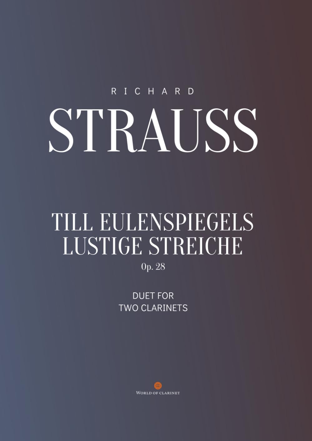 Till Eulenspiegels lustige Streiche: Arrangement for two clarinets