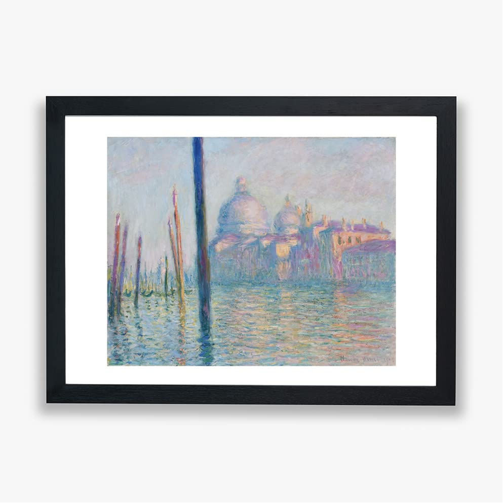 Décoration d'intérieur Claude Monet Le Grand Canal poster giclée impression encadrée