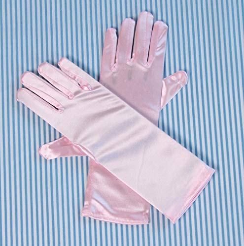 Making Believe Girls Princess Gloves 3 Pack - Pink, Blue And White #TOP4