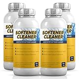 Qoddxx 4-Pack Liquid Water Softener Cleaner, Water...