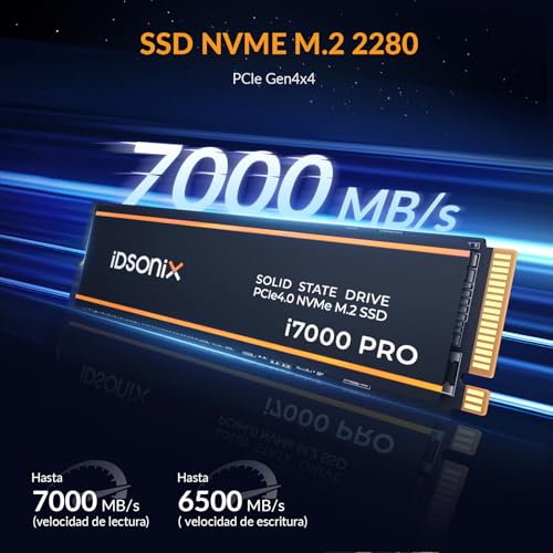 iDsonix i7000 Pro 1TB SSD de Alto Rendimiento - Imagen 3