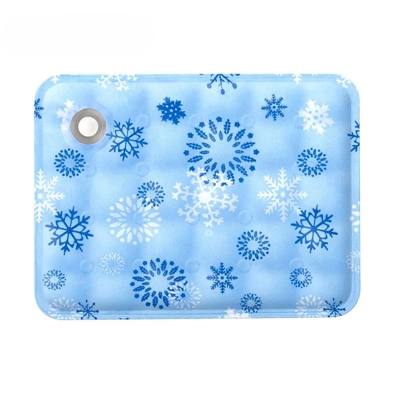 Pet self-cooling mattress sofa ice pad dog cat summer gel pad (XL (60 * 90cm), A)