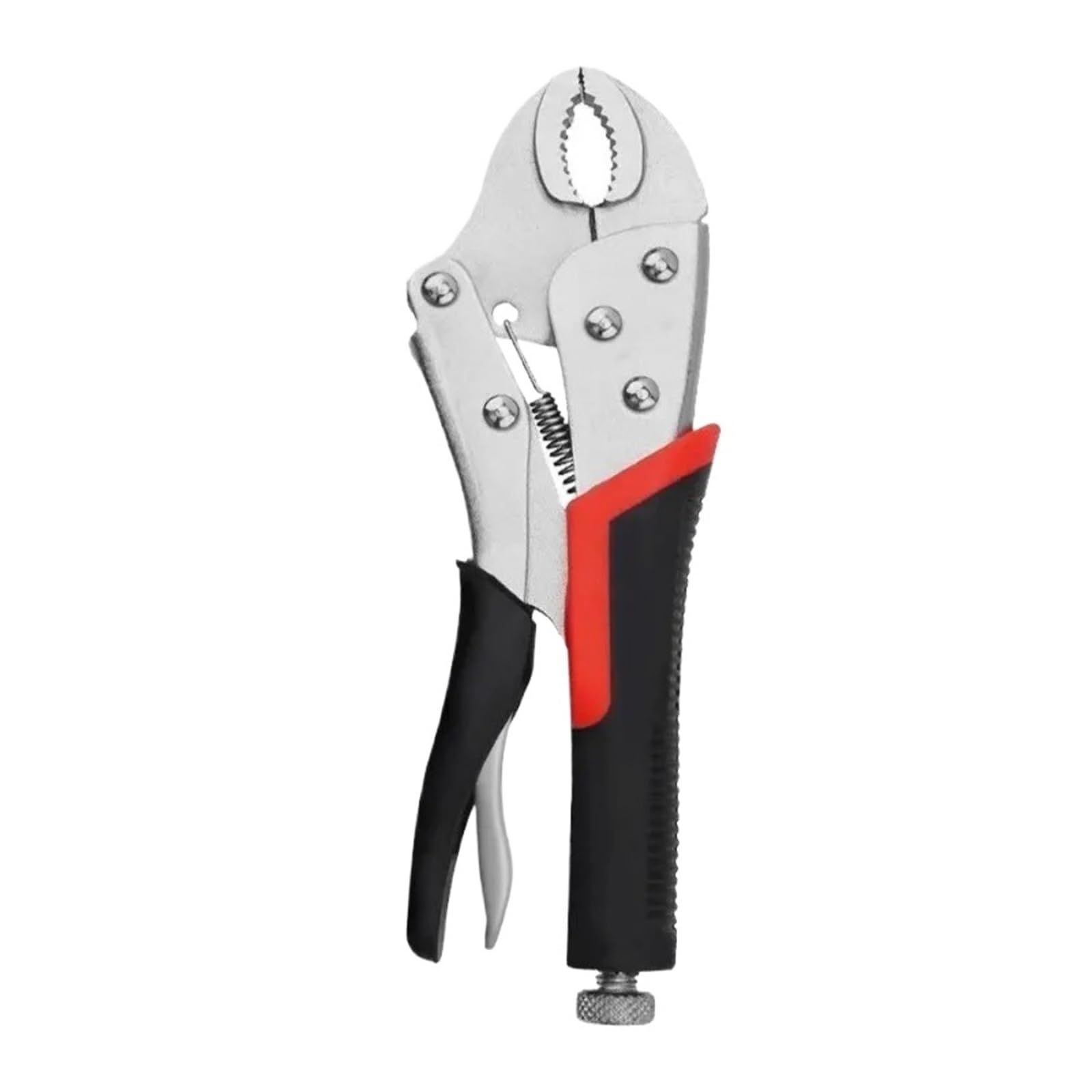 Locking Pliers 5inch Locking Pliers Lock Curved Jaw Straight Long Nose Multi-Function Strong Cutting Force Welding Tools