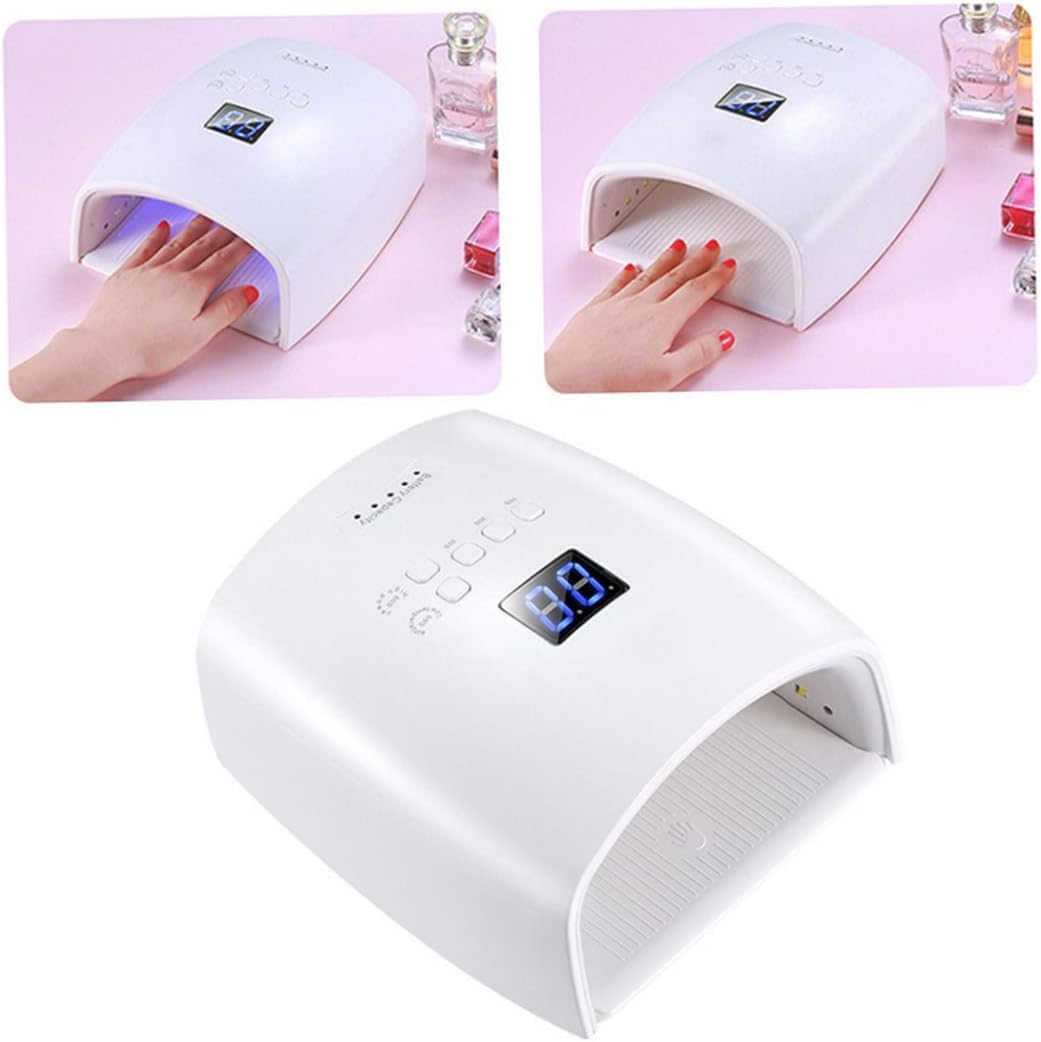 Eioflia/ Nail Dryer LED Nail Lamp UV Lamp for Curing All Gel Nail Polish with Motion Sensing Manicure Pedicure Salon Tool Led Nail Lamp, Cordless Gel Light, Nail Dryer Lamp, Uv Gel Lamps, : Beauty & Personal Care
