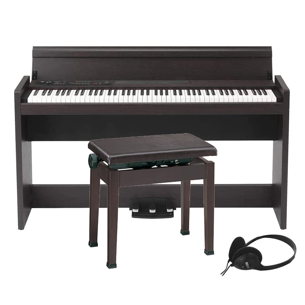 Amazon | LP-380U ローズウッド 木目調 電子ピアノ 88鍵盤 高低自在