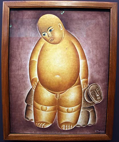 Lienzo decorativo vintage para transformar tu dormitorio en una galería de arte de 60x90cm