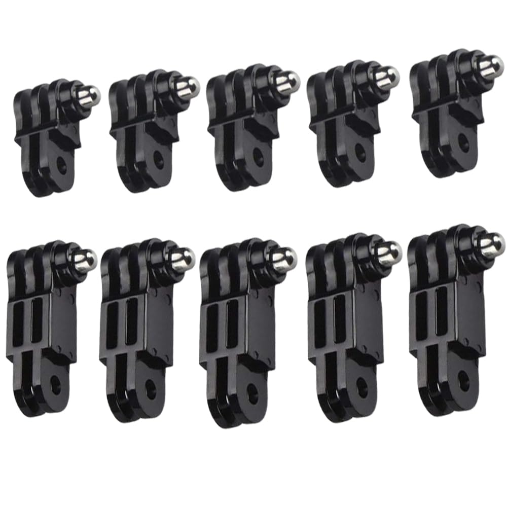 Action Pro Same Direction Straight Joints Connection Compatible with GoPro Hero 13/12/11/10/9/8/7/6/5/4/3+/3, DJI Osmo, Insta360, SJCAM, Yi & Other Action Cameras (Pack of 5)