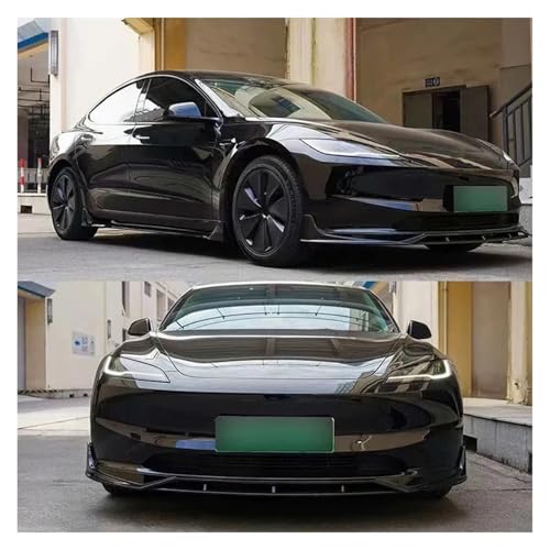 Spoiler pare-chocs avant Tesla Model 3 Highland 2024 jupe splitters diffuseur